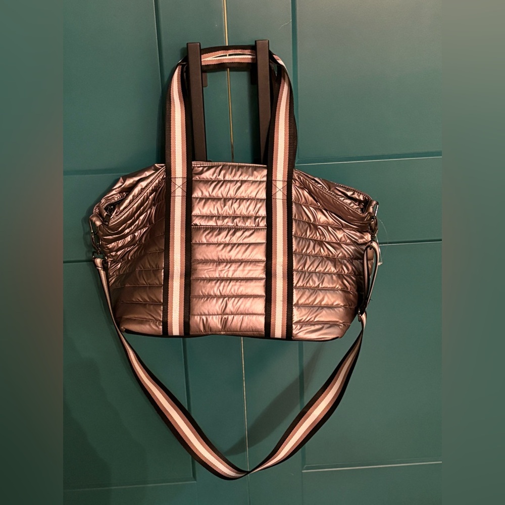 Brand New Think Royln Junior Wingman Quilted Tote